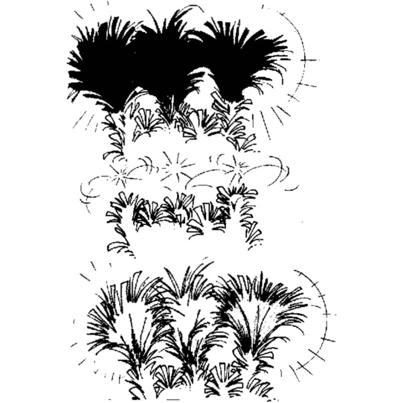BOUQUET DE 3 FLEURS A DOUBLE ÉCLOSION