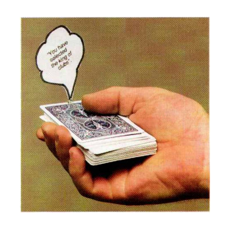 LE JEU DE CARTES PARLANT